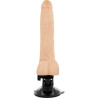 Basecock - Vibrateur Articulable Télécommande Naturel 18.5 Cm -O- 4 Cm